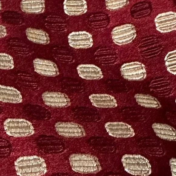 Dark Red & Tan Jones New York Neck Tie - Picture 2 of 4